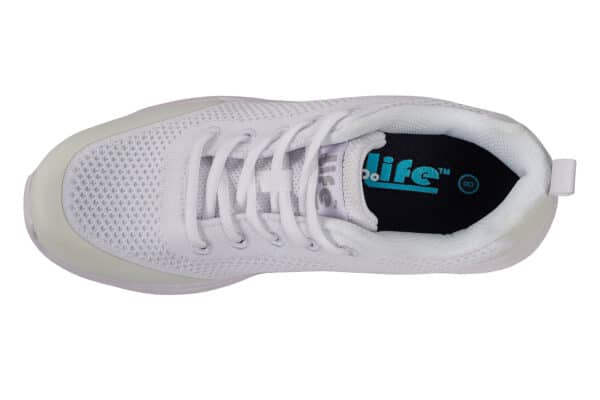 Women's Mesh Athletic Soft Toe - wht/wht - Image 5