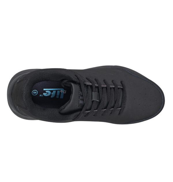 Women's Leather Athletic Comp Toe w/ Cushion Comfort - blk/blk - Image 6