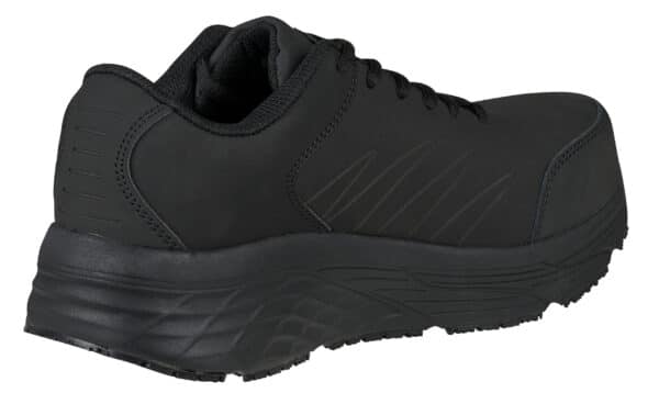 Women's Leather Athletic Comp Toe w/ Cushion Comfort - blk/blk - Image 5