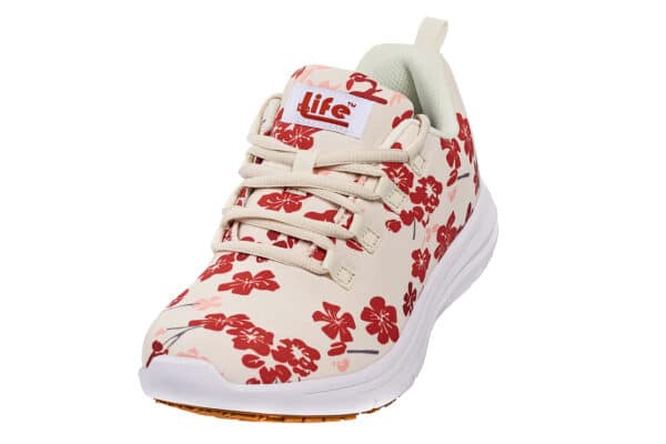Women's Athletic Comp Toe - Flower Print - Image 3