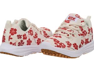 Women's Athletic Comp Toe - Flower Print