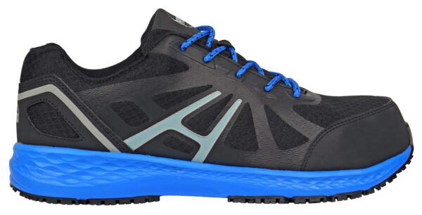 Express Black/Royal Blue Athletic Composite Toe 144317 - Image 5