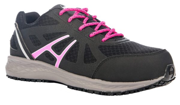 Express Black/Fuchsia Athletic Composite Toe 24533