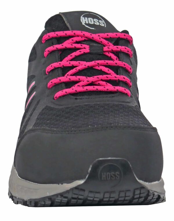 Express Black/Fuchsia Athletic Composite Toe 24533 - Image 6