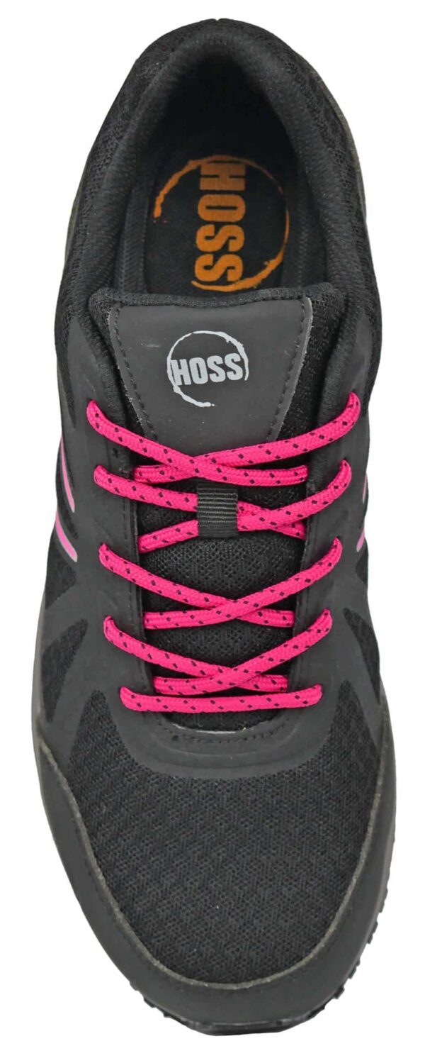 Express Black/Fuchsia Athletic Composite Toe 24533 - Image 8