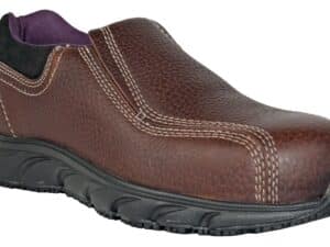 Transfer SD Brown Womens Composite Toe Slip-On 30205