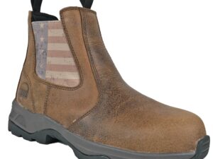 Old Glory Distressed Brown Pull-On Composite Toe 50411