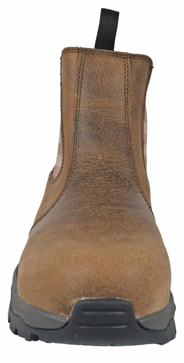 Old Glory Distressed Brown Pull-On Composite Toe 50411 - Image 5