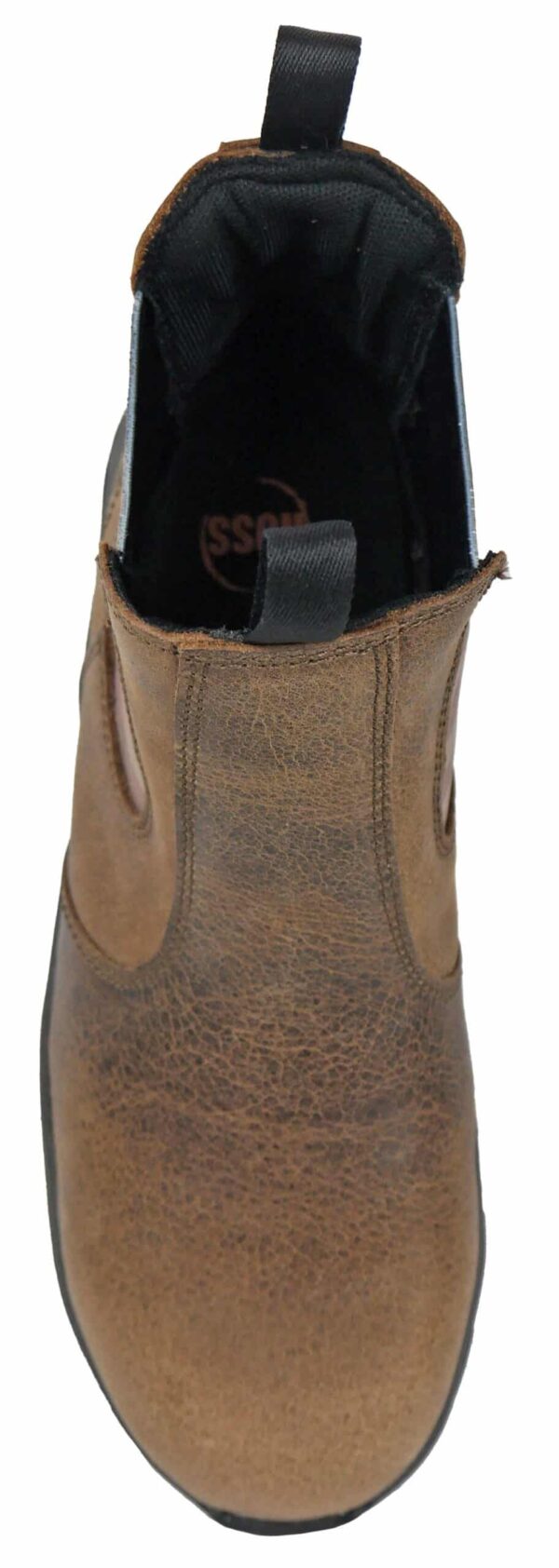 Old Glory Distressed Brown Pull-On Composite Toe 50411 - Image 7