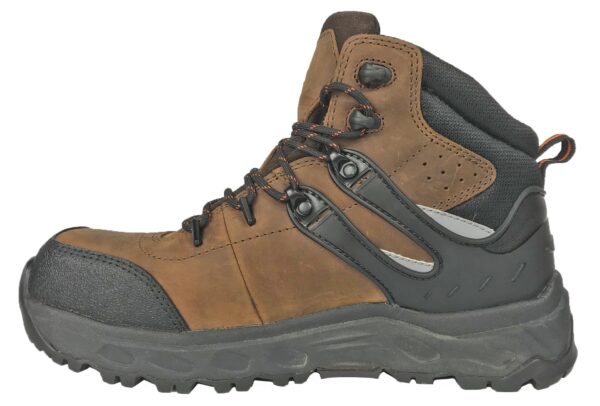 Stomp Hiker Brown/Black Aluminum Safety Toe 60203 - Image 2