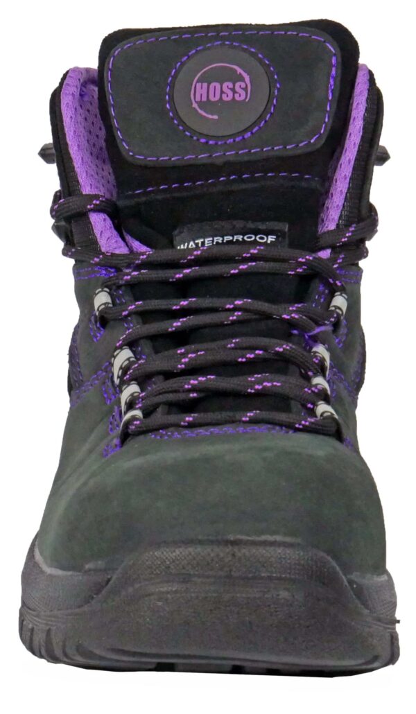 Lacy 6" Black/Purple Composite Toe 70120 - Image 5