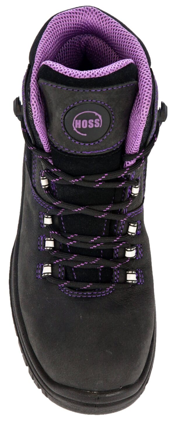 Lacy 6" Black/Purple Composite Toe 70120 - Image 7