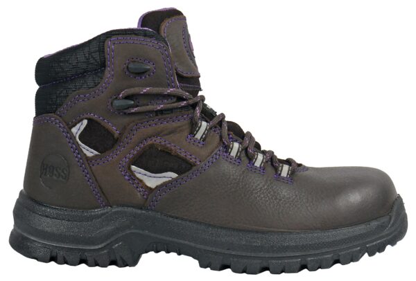 Lacy 6" Brown/Purple Composite Toe 70419 - Image 4