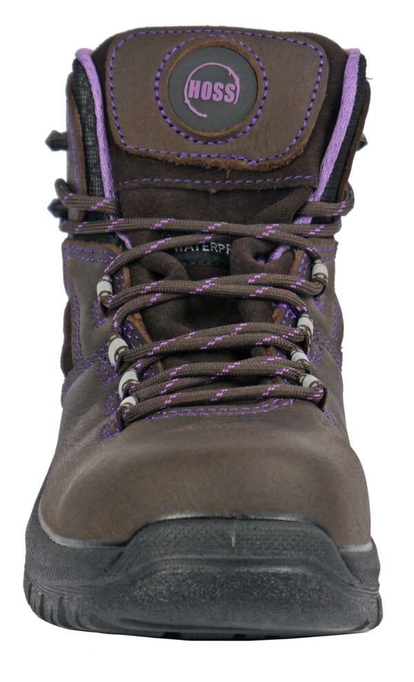 Lacy 6" Brown/Purple Composite Toe 70419 - Image 5