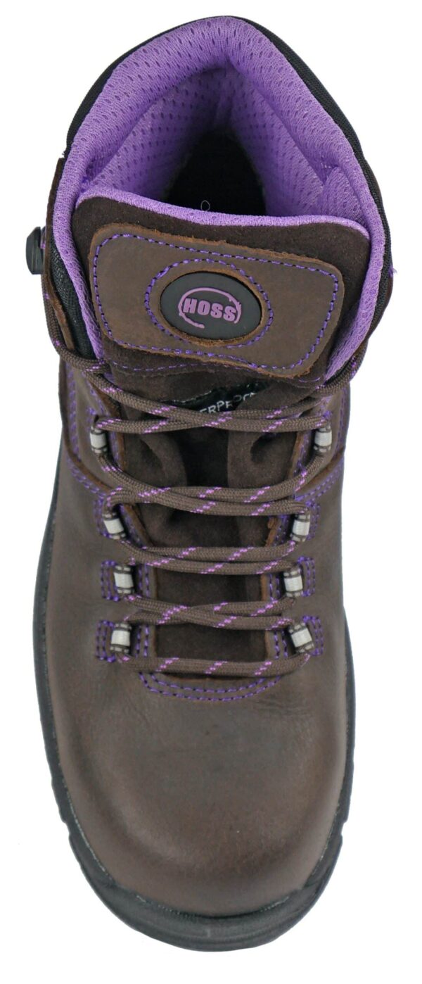 Lacy 6" Brown/Purple Composite Toe 70419 - Image 7