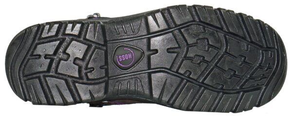 Lily 6" Brown/Purple Steel Toe 70423 - Image 6