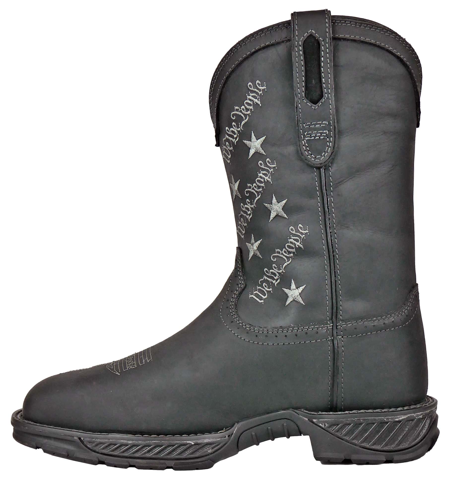 We The People Black Pull-On Western Composite Toe 90123 - Image 2