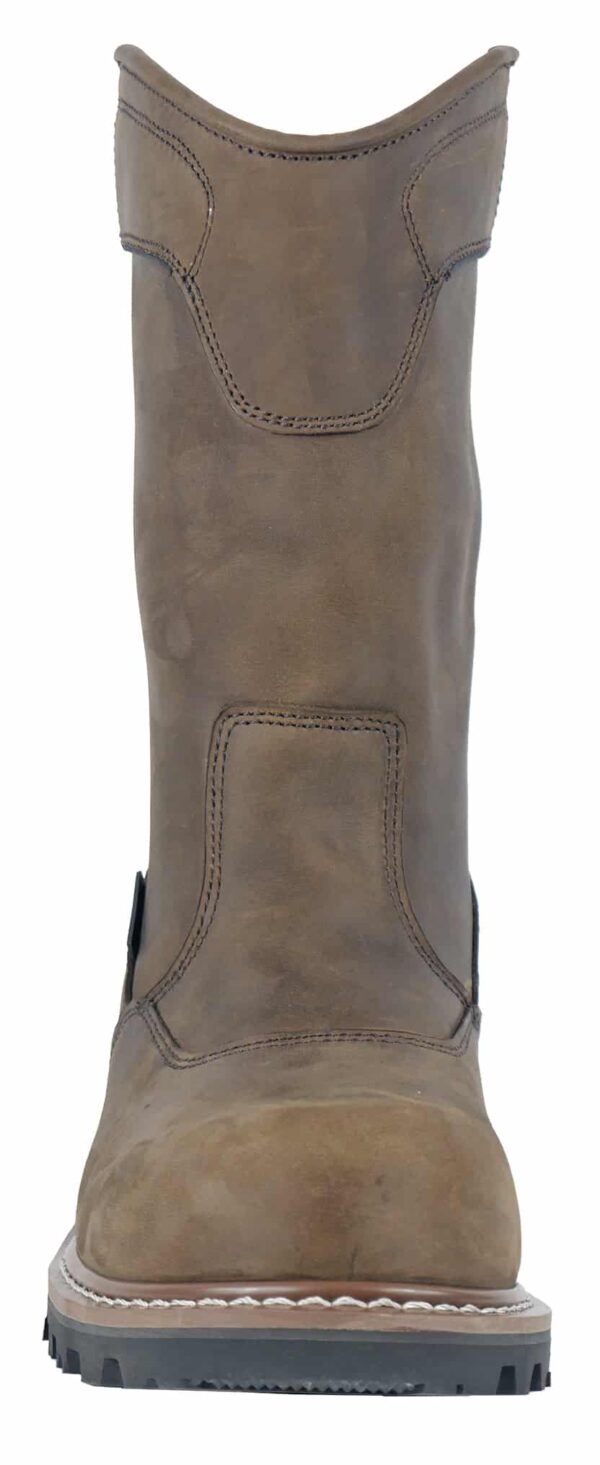 Buford Logger Brown Pull On Composite Toe 90211 - Image 5