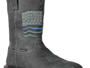 Rushmore Black Pull-On Patriotic Charcoal Composite Toe 91065