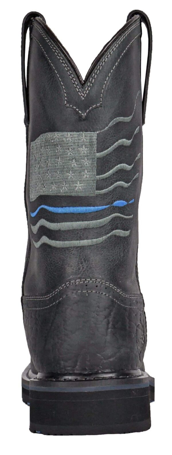 Rushmore Black Pull-On Patriotic Charcoal Composite Toe 91065 - Image 3