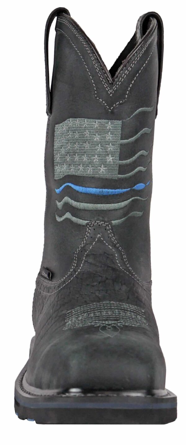 Rushmore Black Pull-On Patriotic Charcoal Composite Toe 91065 - Image 5