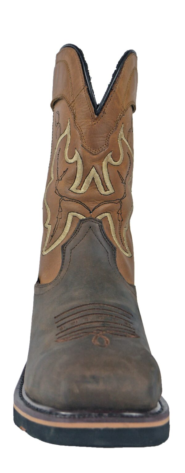 Showdown 11" Brown Western Composite Toe 92042 - Image 5