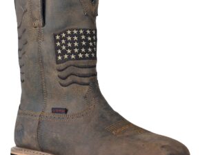 Rushmore Brown Patriotic Pull-On Composite Toe 92065