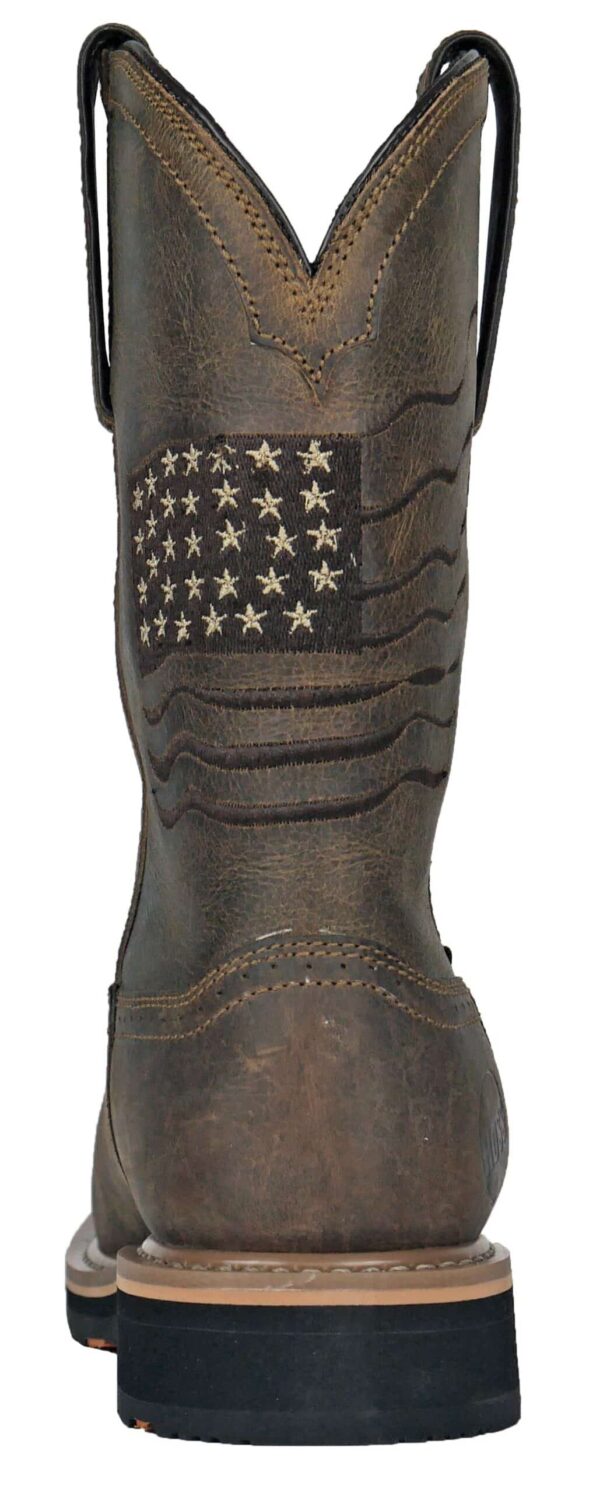 Rushmore Brown Patriotic Pull-On Composite Toe 92065 - Image 3