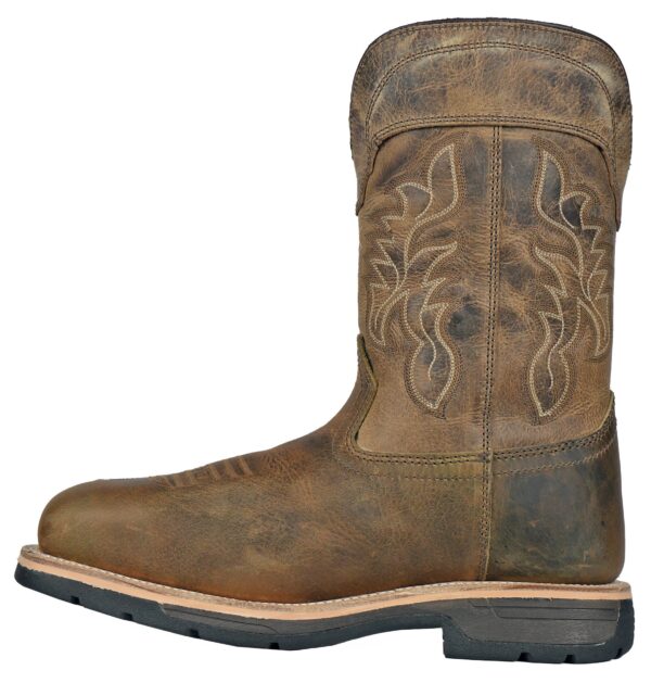 Brisbee Distressed Brown Pull-On Composite Toe 94050 - Image 2