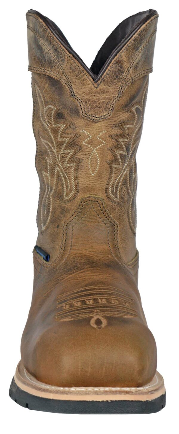 Brisbee Distressed Brown Pull-On Composite Toe 94050 - Image 5
