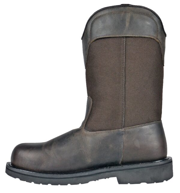 Buck 11" Brown Pull On Steel Toe 90416 - Image 2
