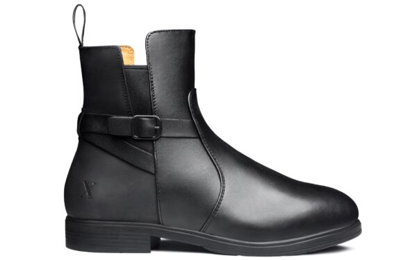 ‎Fusion Metatarsal Mt Met Guard Certified Steel Toe Safety Boots for Women Full-Grain and Matte Nubuck Midnight Black Leather Features Benefits