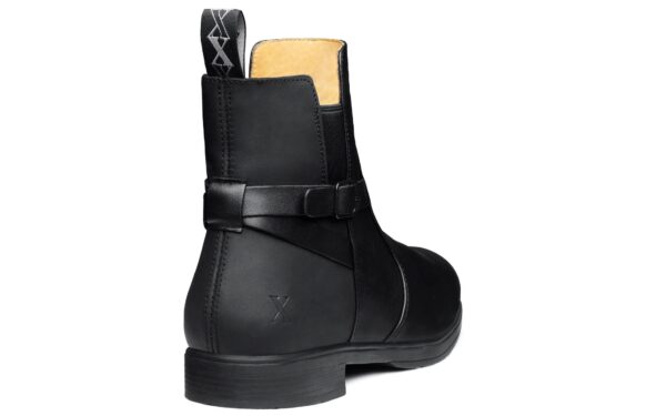 ‎Fusion Metatarsal Mt Met Guard Certified Steel Toe Safety Boots for Women Full-Grain and Matte Nubuck Midnight Black Leather Features Benefits