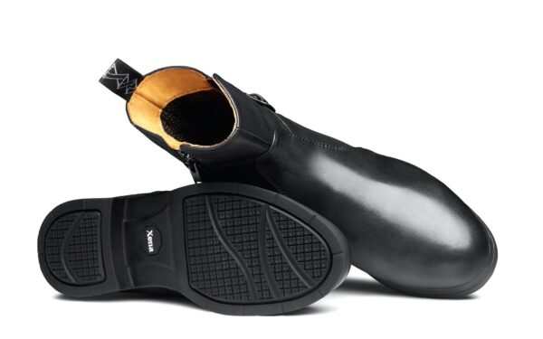 ‎Fusion Metatarsal Mt Met Guard Certified Steel Toe Safety Boots for Women Full-Grain and Matte Nubuck Midnight Black Leather Features Benefits