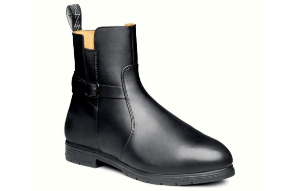 ‎Fusion Metatarsal Mt Met Guard Electrical Hazard EH Rated Certified Steel Toe Safety Boots for Women Full-Grain and Matte Nubuck Midnight Black Leather Features Benefits