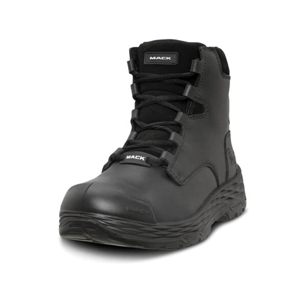 Boot Mack Force Zip Safety Zip side Unisex Black