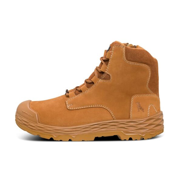 Boot Mack Force Zip Safety Zip side Unisex Honey - Image 2