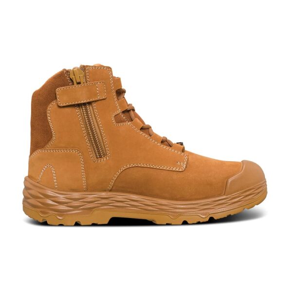 Boot Mack Force Zip Safety Zip side Unisex Honey - Image 3