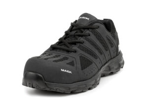Vision Athletic Safety Shoe Unisex Black