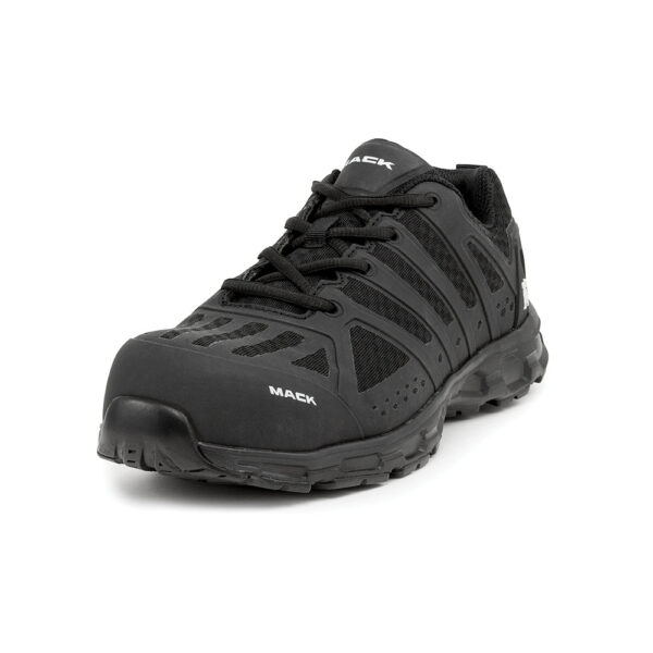 Vision Athletic Safety Shoe Unisex Black