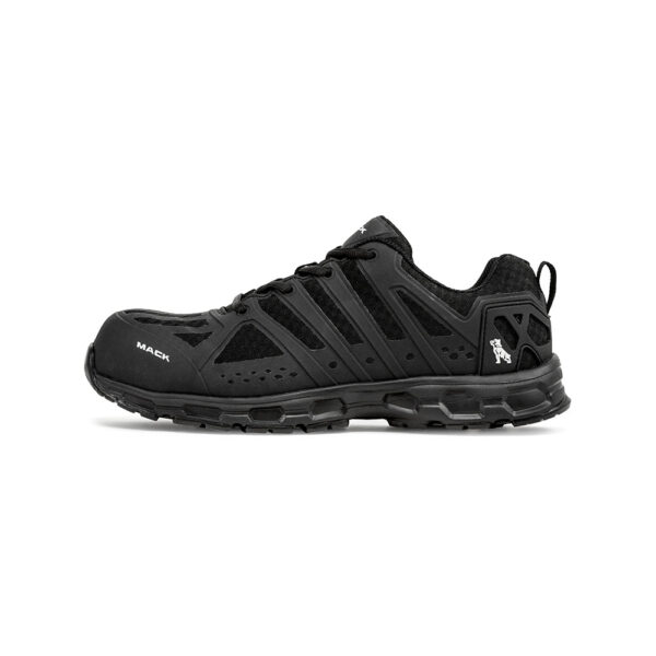 Vision Athletic Safety Shoe Unisex Black - Image 2