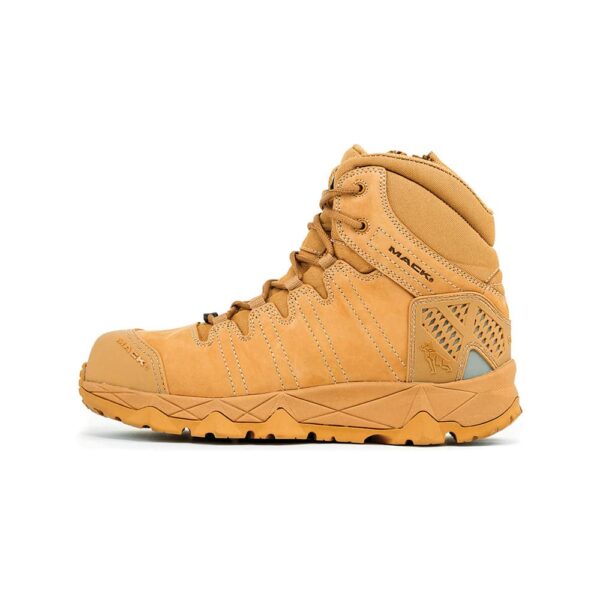 Boot Mack Octane Zip Safety Zip Side Unisex Honey - Image 2
