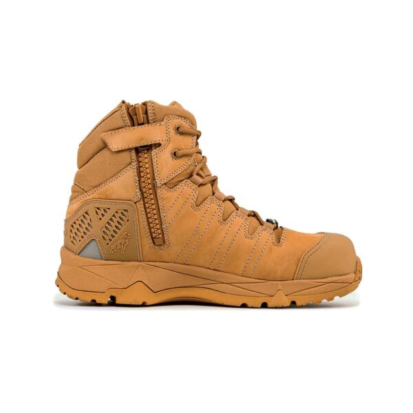 Boot Mack Octane Zip Safety Zip Side Unisex Honey - Image 3