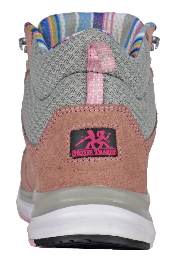 Trisha Pink/Light Grey Hiker Composite Toe MT21406 - Image 5