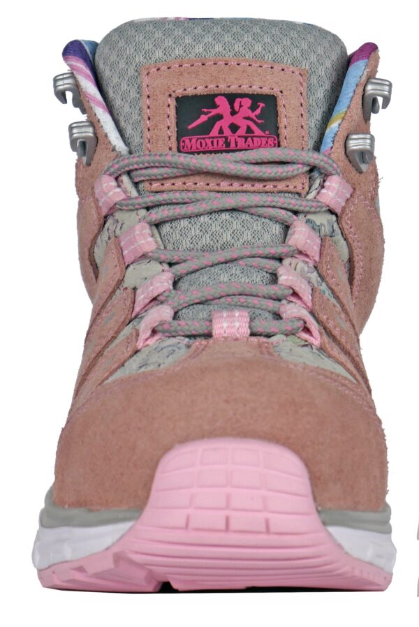 Trisha Pink/Light Grey Hiker Composite Toe MT21406 - Image 4