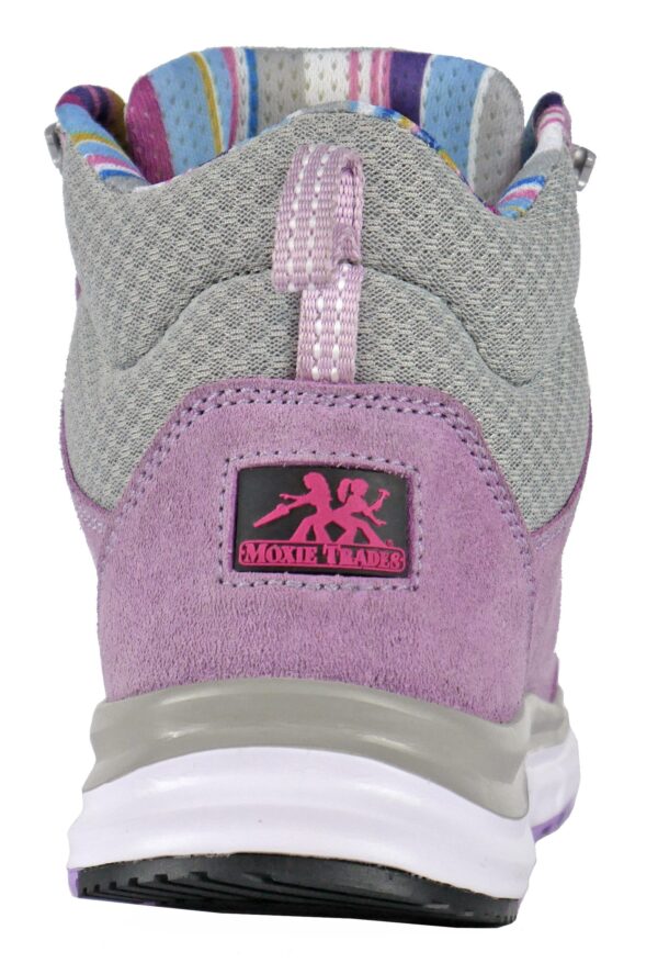 Trisha Purple/Light Grey Hiker Composite Toe MT21408 - Image 5