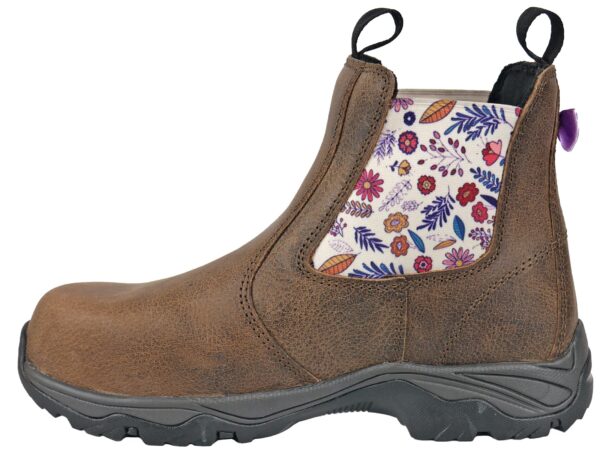 Angel Distressed Brown Pull-On Composite Toe MT25012 - Image 2