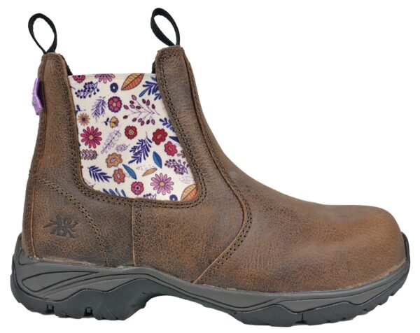 Angel Distressed Brown Pull-On Composite Toe MT25012 - Image 4