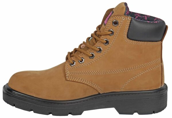 Alice 6" Nubuck Tan Steel Toe MT50161 - Image 2