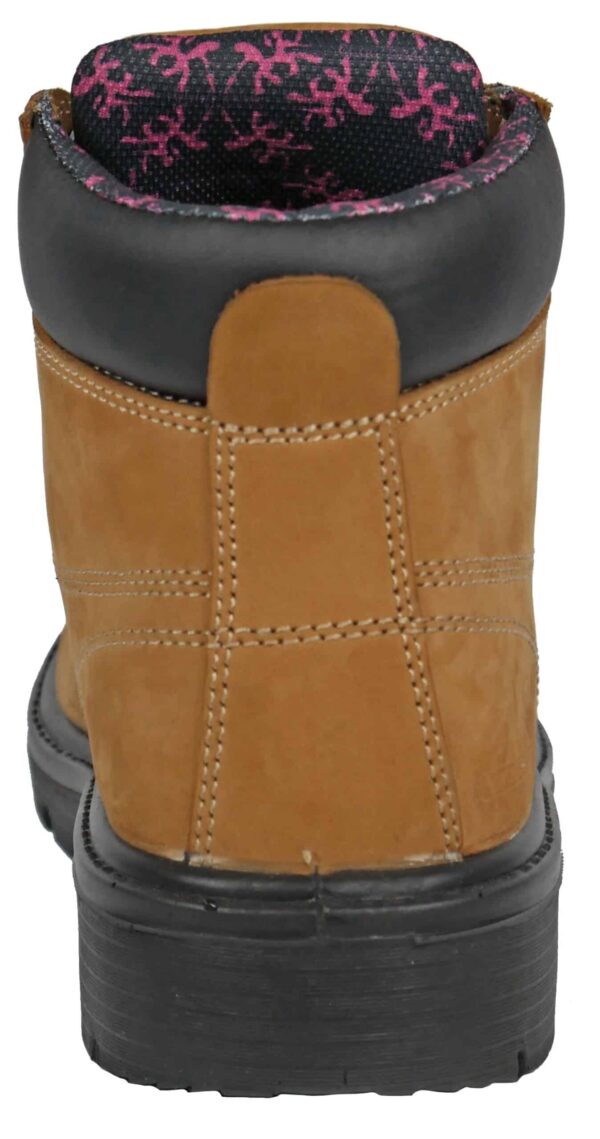 Alice 6" Nubuck Tan Steel Toe MT50161 - Image 3